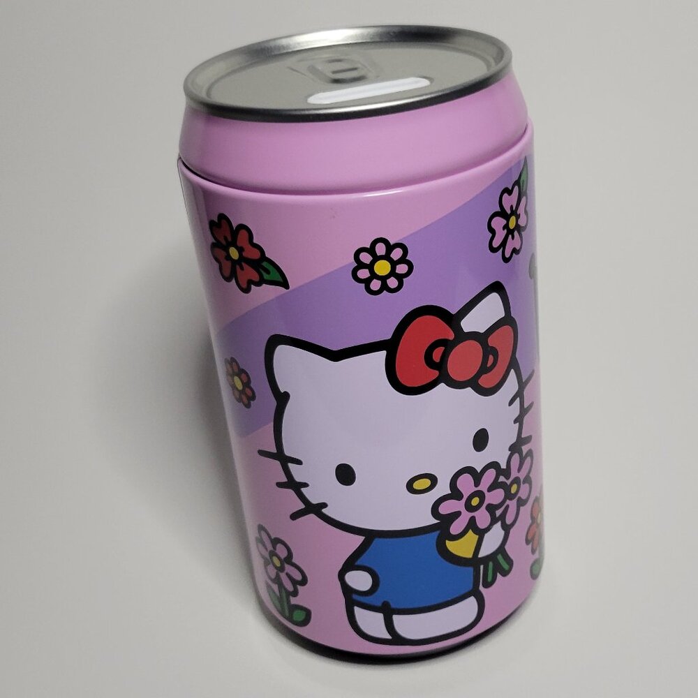 Hello Kitty My Melody Kuromi Tin Can Coin Bank 2025 The Tin Box Company New